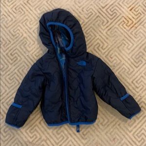 Size 6-12 month north face jacket used once only